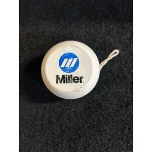 Vintage Miller Welding Promo Toy Rare YO-YO Blue/White B1